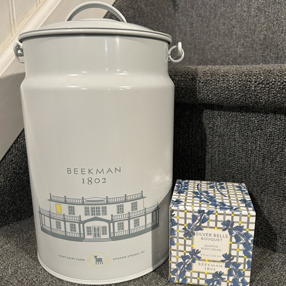 BN in original box Beekman Whipped Body Cream with “Milk” Jug - Picture 1 of 12